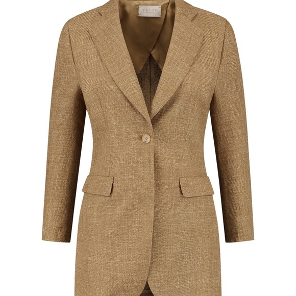 Vulto Amsterdam | CASHMERE BLAZER Sz 38L (Retails $624) - Picture 2 of 6